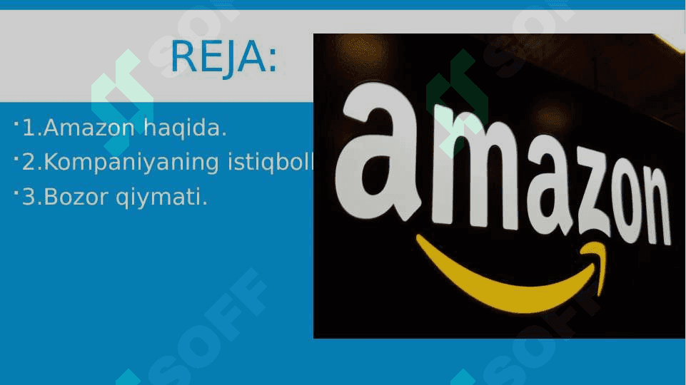 amazon kompaniyasi haqida pptx 2