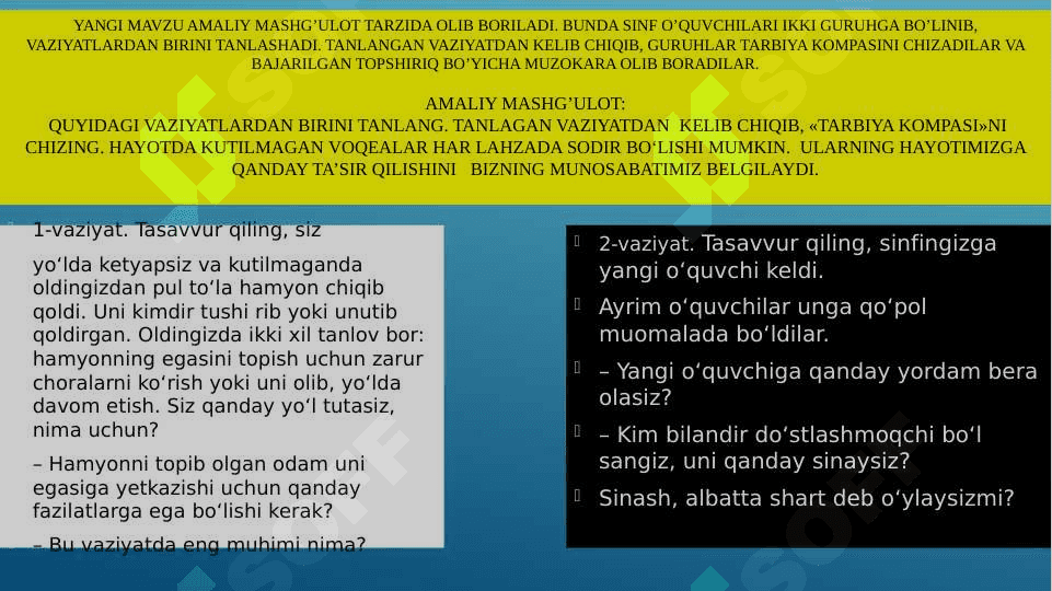 Hammasi o’z qo’limizda 7