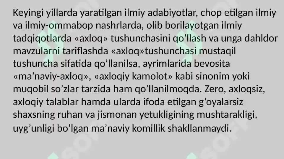 MA’NAVIY-AXLOQIY TARBIYA 4