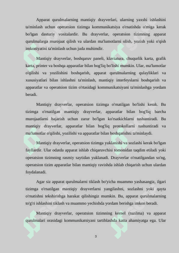 Ma’lumotlarni tiklashda apparat qurilmalarning matiqiy drayverlari bilan ishlash 3