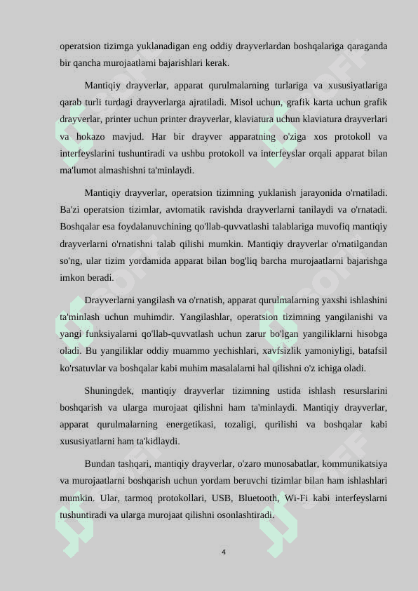Ma’lumotlarni tiklashda apparat qurilmalarning matiqiy drayverlari bilan ishlash 4