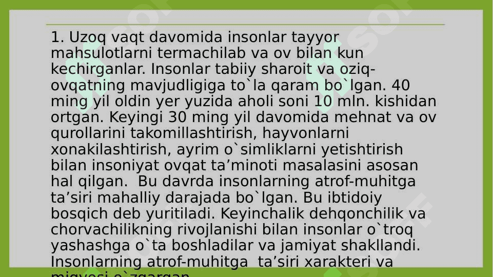 Ekologiya va atrof muhitni muhofaza qilish 4