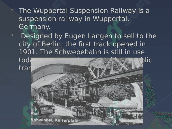 Wuppertal Suspension Railway 2