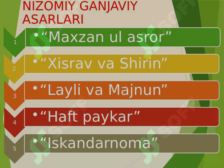 XAMSANAVISLIK AN’ANASI 7