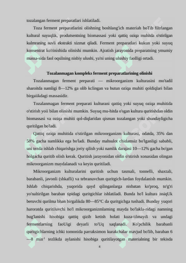 Fermentlar muhandisligi 4