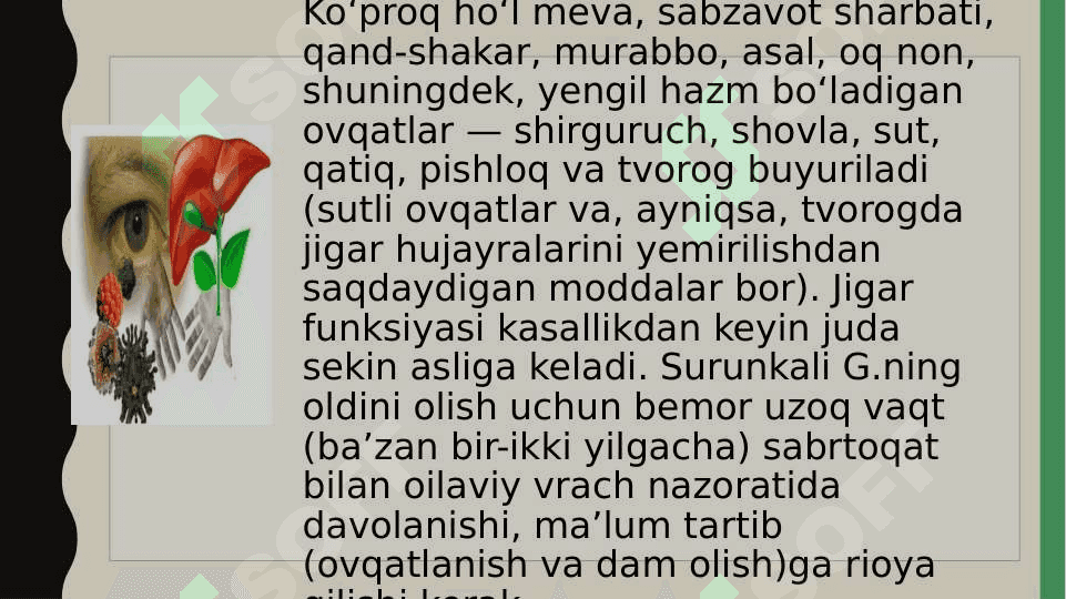 Infeksion gepatitlarni qo’zg’atuvchi viruslar 4