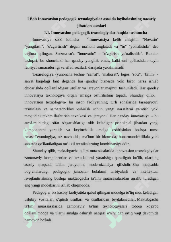 Innovatsion pedagogik texnologiyalar asosida loihalash usullari 4