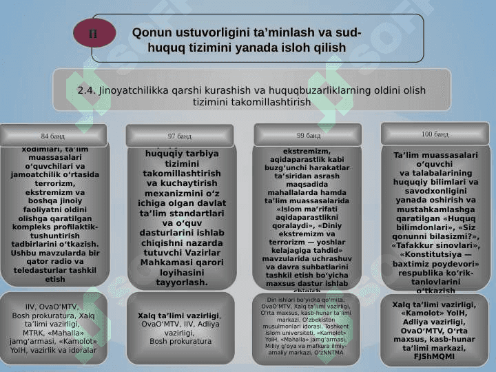 2017-2021 yillarda O‘zbekiston Respublikasini rivojlantirishningbeshta ustuvor yo‘nalishlari bo‘yichaHARAKATLAR STRATEGIYaSI 7
