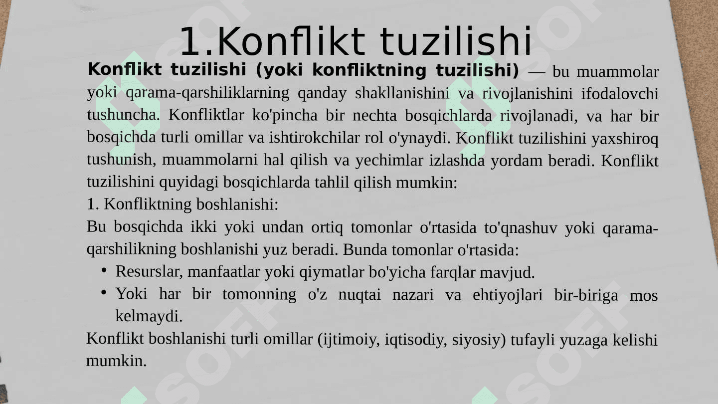 Konflikt tuzilishi 3
