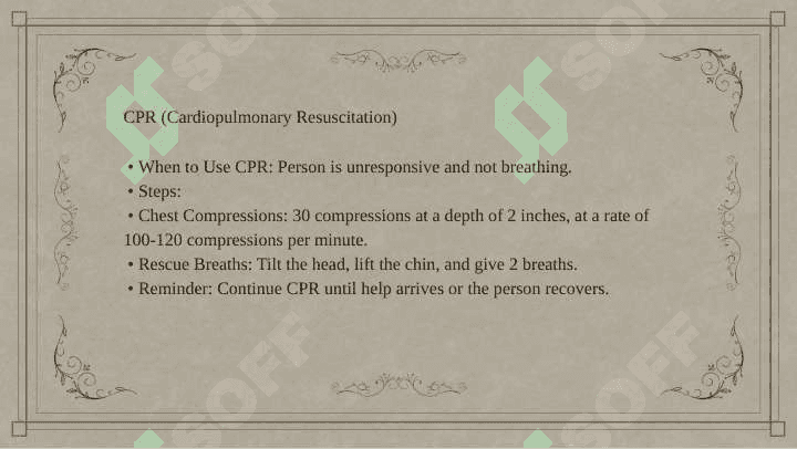 A first aid manual 4