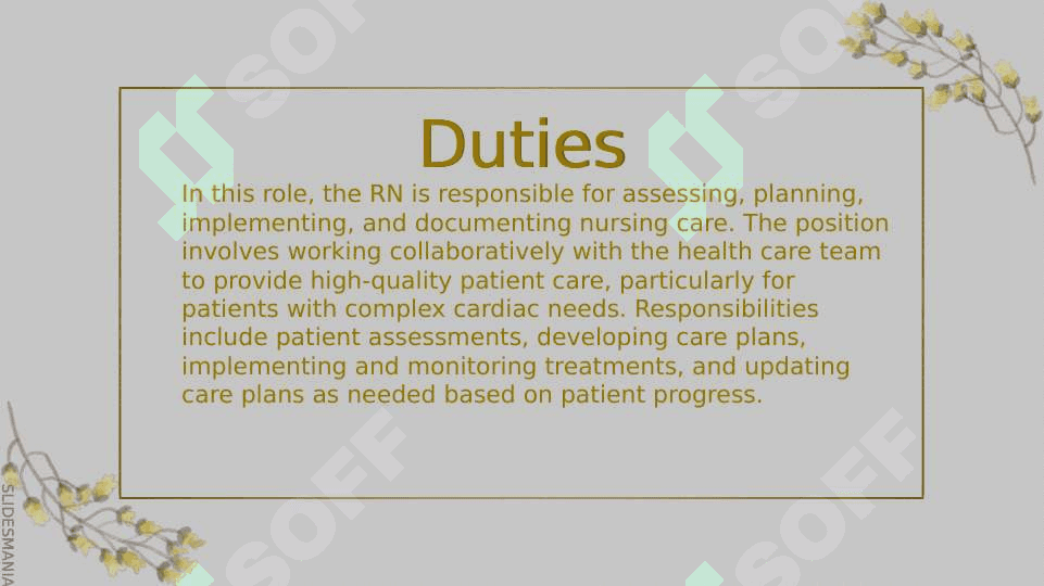 Find tha site that advertises a real work in a hospital 4