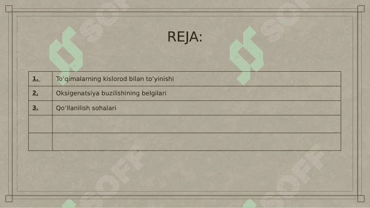 To'qimani kislorod bilan to'yinishini aniqlash usullari 2