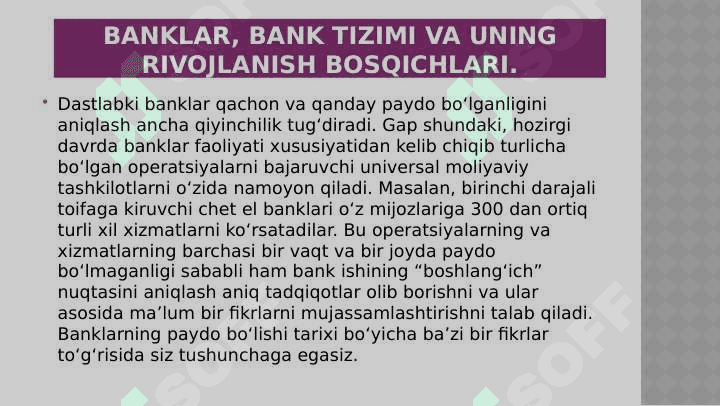 bank tizimi 2