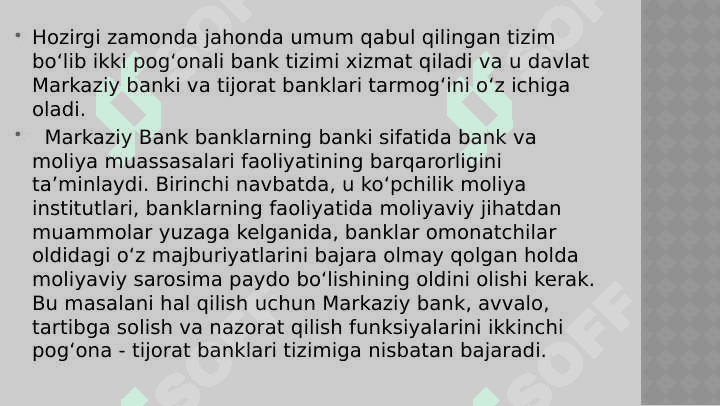 bank tizimi 8