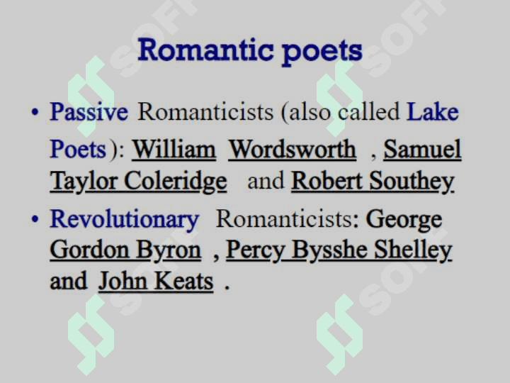 ROMANTICISM IN ENGLISH LITERATURE 4