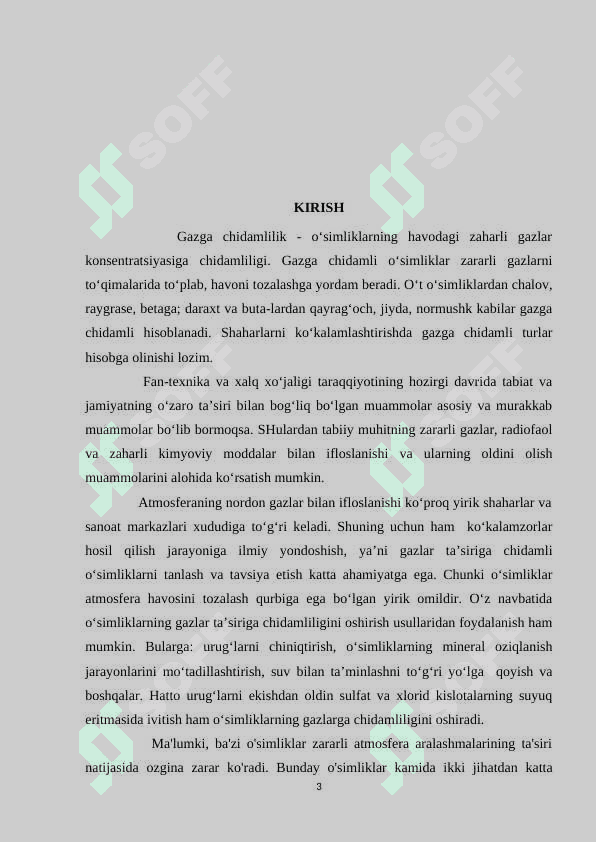 O’simliklarning gazlarga chidamliligi 3