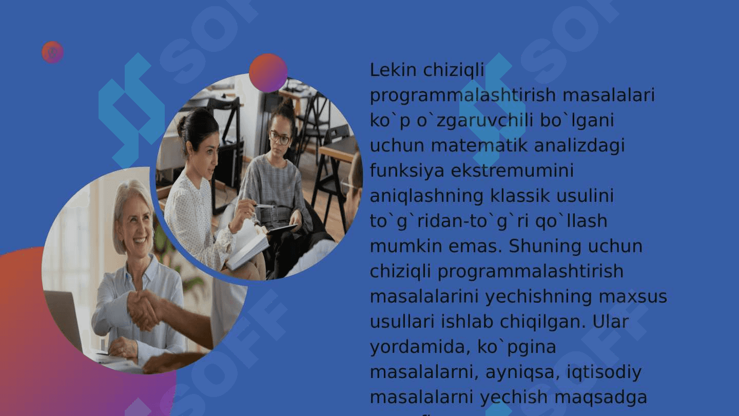 Qavariq programmalashtirish iqtisodiyot 4