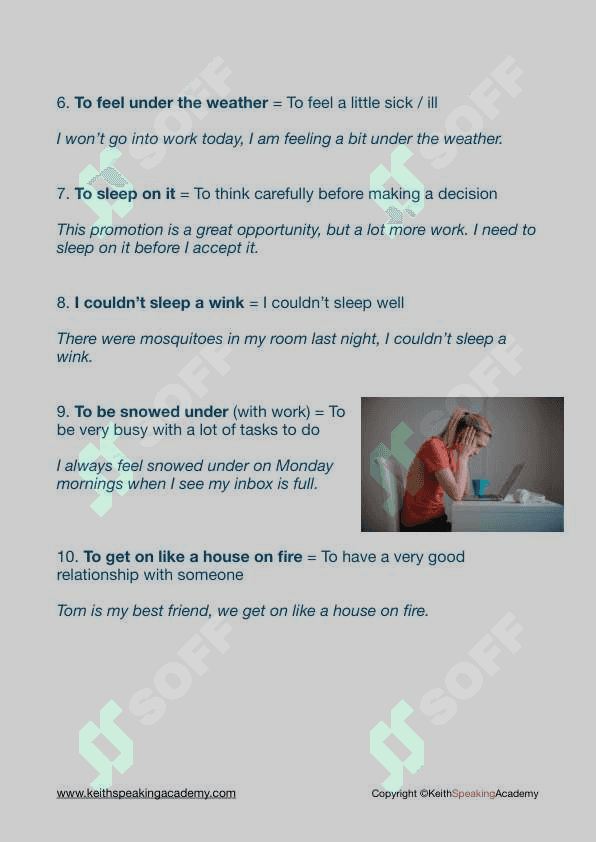 My 20 favourite idioms. 2