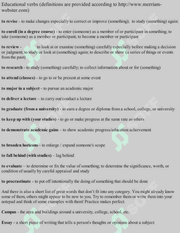 Topic Vocabulary for IELTS WRITING TASK 2. 5