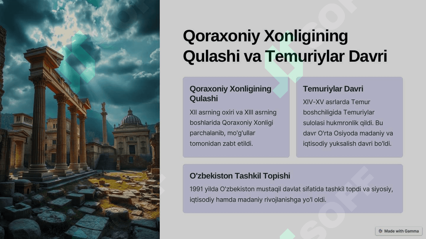 O'rt Osiyo mo'g'ullar bosqini 4