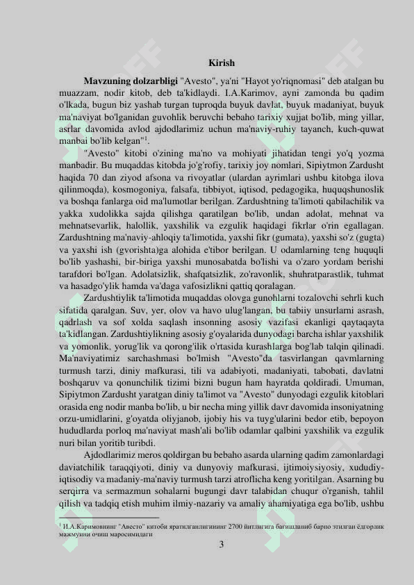 AVESTO” DA HUQUQIY TARTIBOT MASALALARINING YORITILISHI 3