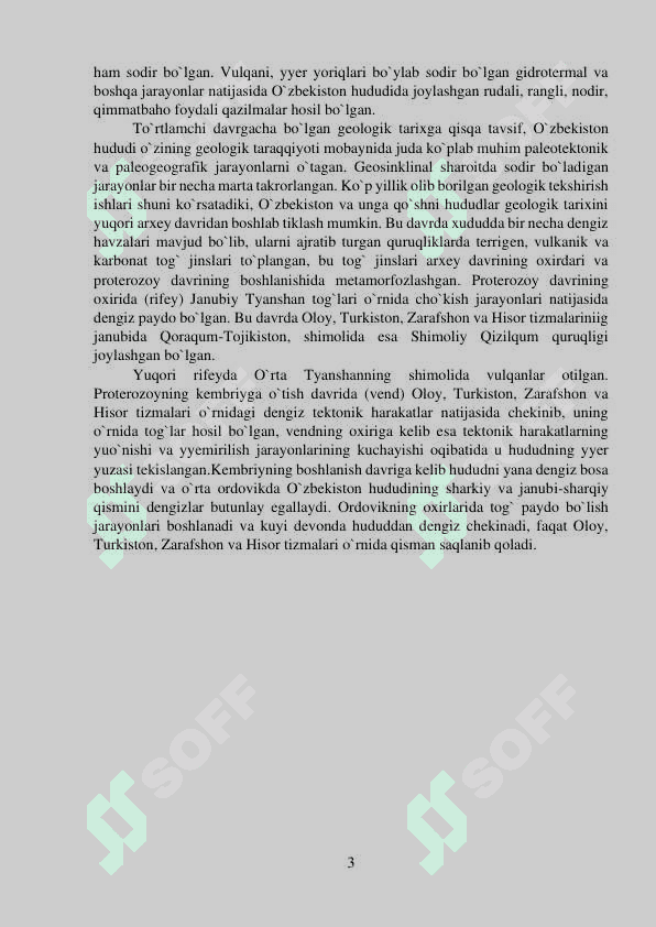 O’zbekiston Respublikasining geologigik tuzilishi 3