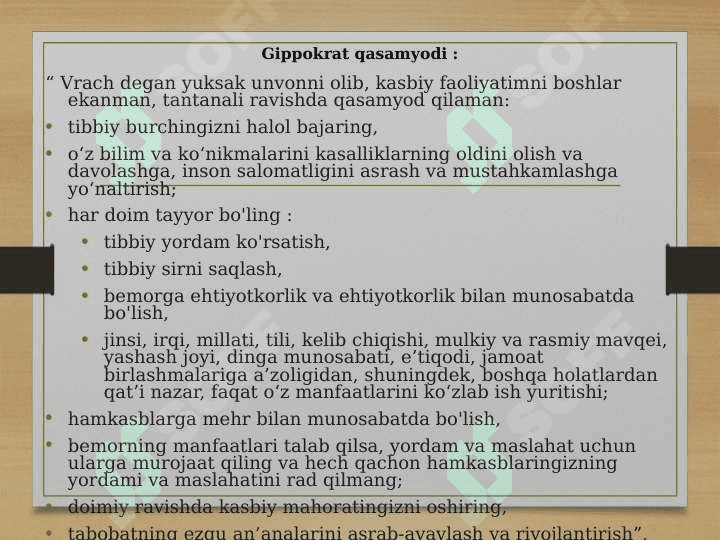 Biologiyaning rivojlanish tarixi 7