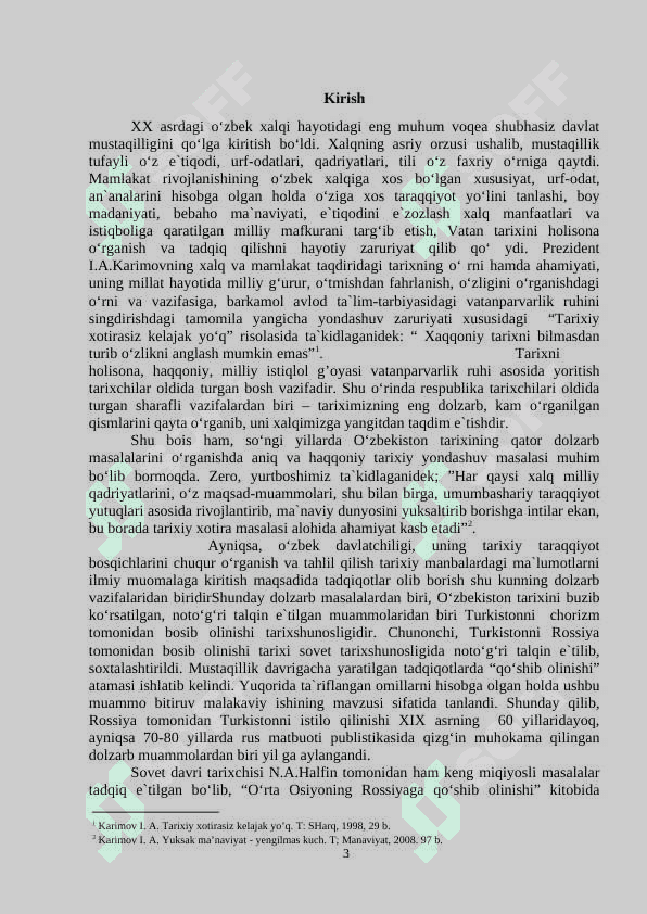 SHARQSHUNOSLAR TOMONIDAN O‘RTA OSIYO XONLIKLARINING ROSSIYA IMPERIYASI TOMONIDAN BOSIB OLINISHI MASALALARINING O‘RGANILISHI 3