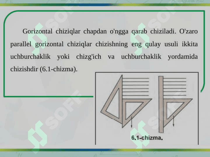 8_sinf_chizmachilik_Geometrik_yasashlar_Turli_xil_chiziqlar_chizish dars ishlanma 4