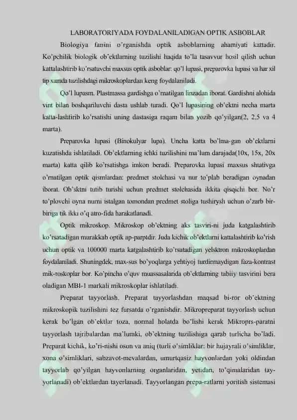 O’quv mashgulotlarida ko’rgazmali qurollar va texnik vositalardan foydalanish 2