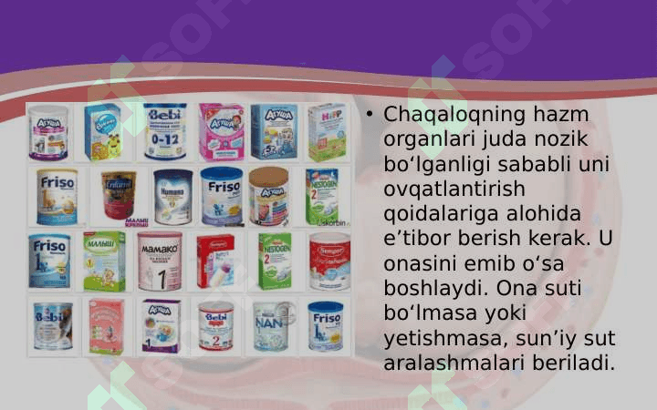 Bolaning o’sishi va rivojlanishi 6