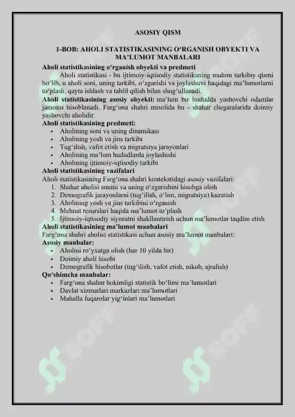 Farg`ona Shahar statistikasi 4