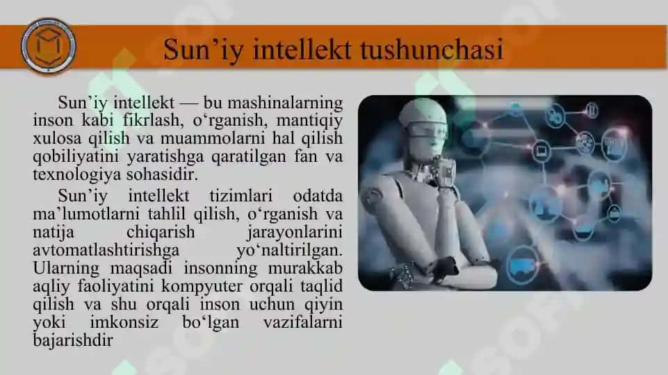Suniy intellekt taqdimot prezntatsiya 4