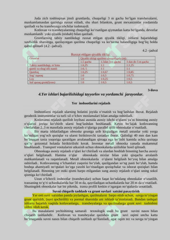 Gruntga ishlov berish texnologiyasi 5