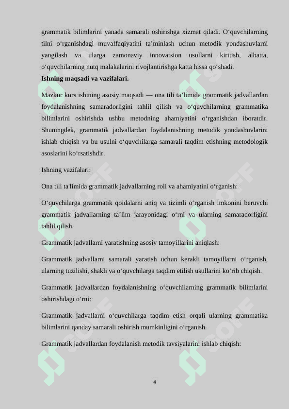 Ona tili taʼlimida grammatik jadvallardan foydalanish 4