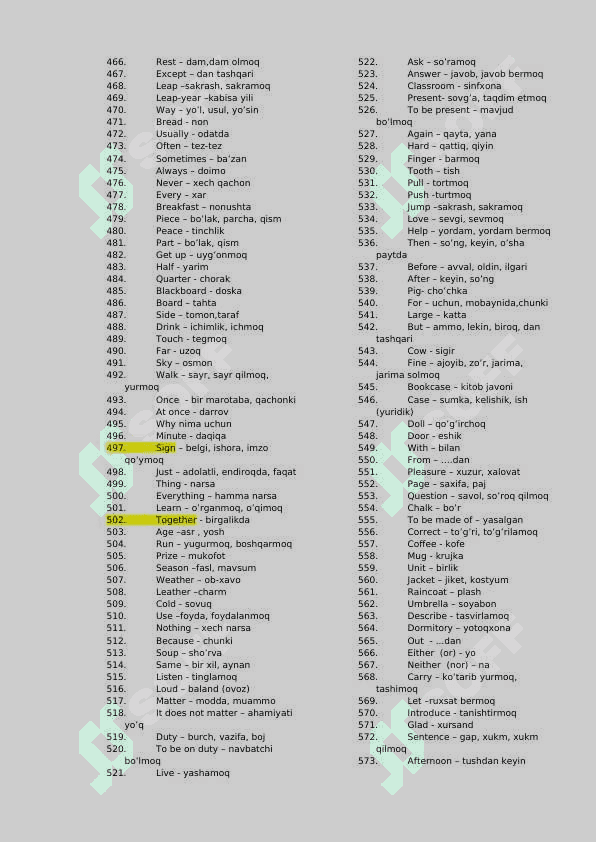 2700 useful words 5
