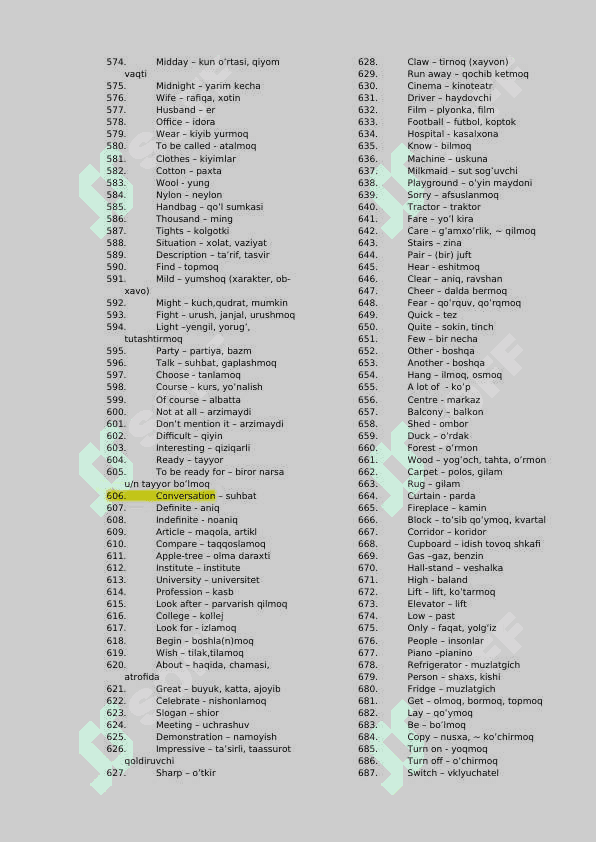 2700 useful words 6