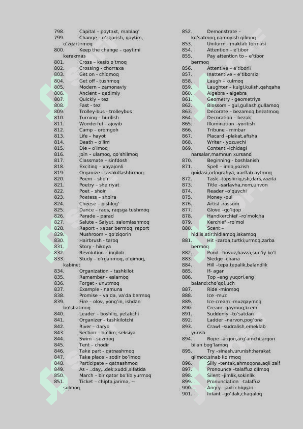 2700 useful words 8