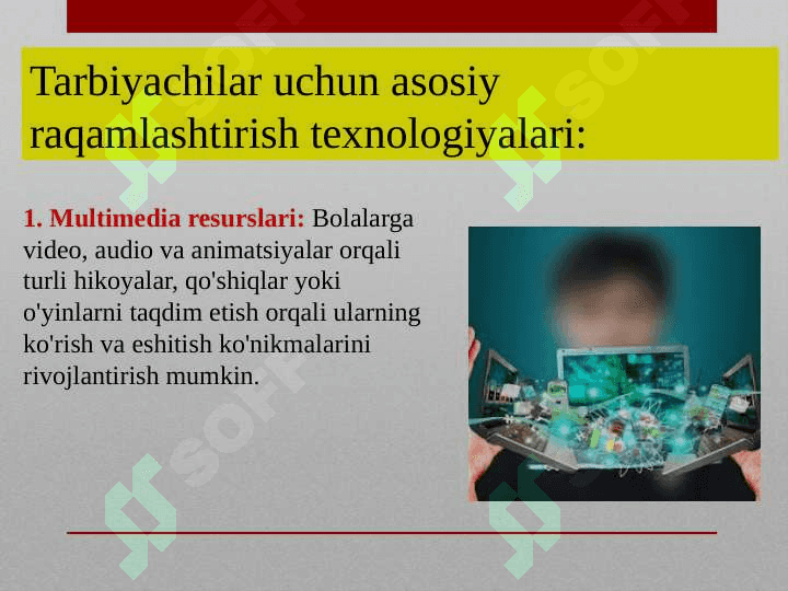 Maktabgacha ta`lim tashkilotlari tarbiyachilarining Digital kompetensiyalari 4