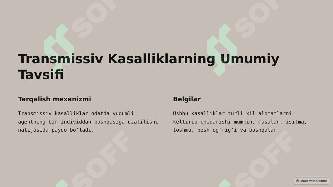 Transmissiv kasalliklar 3