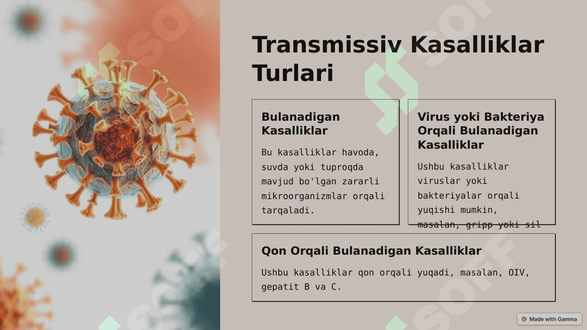 Transmissiv kasalliklar 4