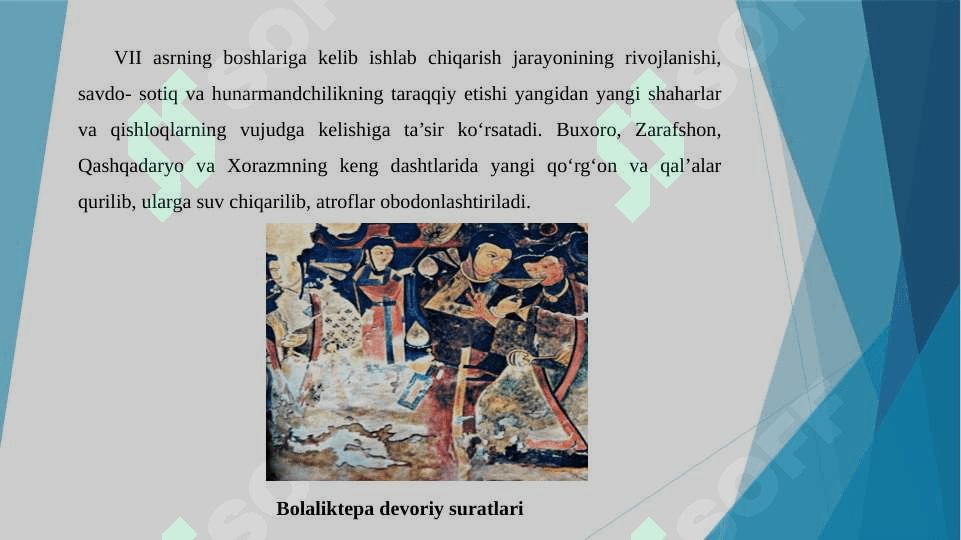 ILK O‘RTA ASRLAR MADANIYAT VA SAN’ATI 6