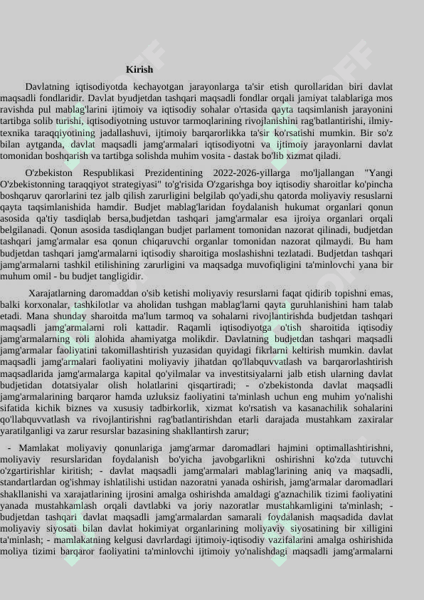 BOZOR IQTISODYOTIGA O’TISH SHARAYOTIDA TAQCHILLIK VA UNI BARTARAF ETISH VOSITALARI 4