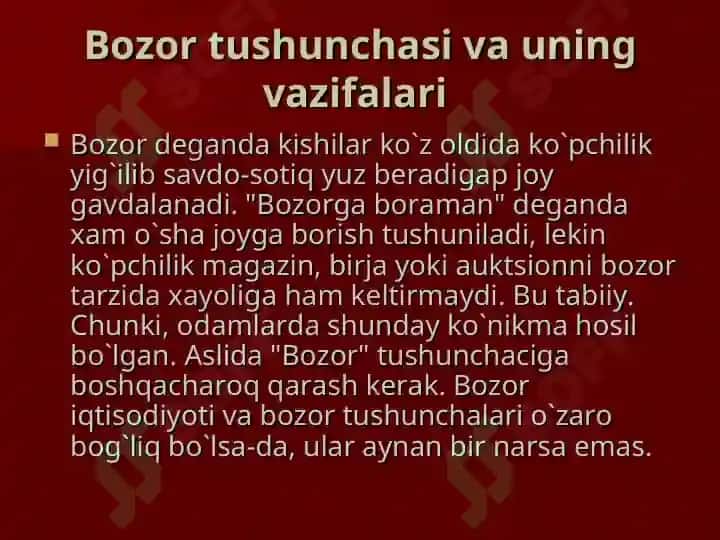 Maqsadli Bozorlarni tanlash va baholash 3