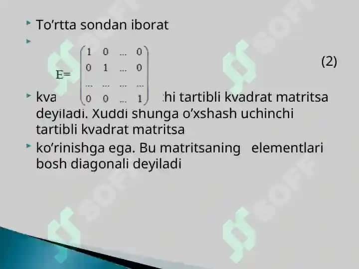 Matritsalar 5