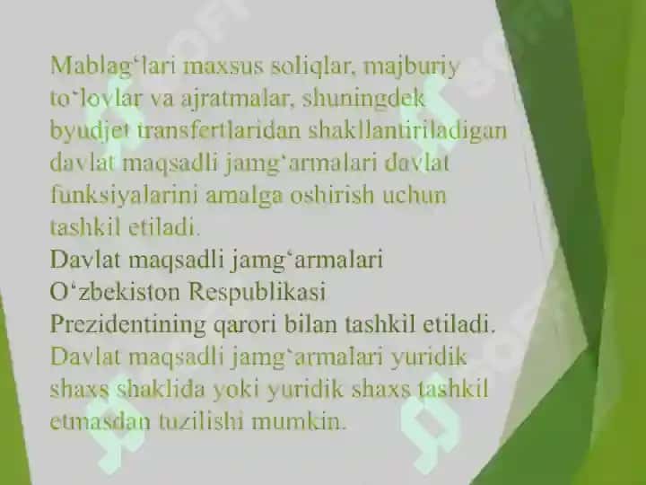 Ijtimoiy Yo‘nalishdagi Maqsadli Jamg'armalar 3