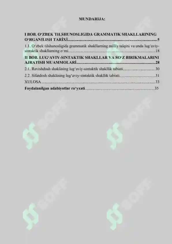 O‘zbek tilshunosligida umumiy va xususiy grammatik ma’no tavsifi 2