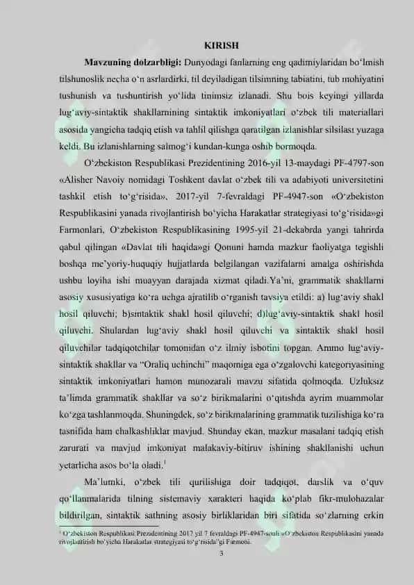 O‘zbek tilshunosligida umumiy va xususiy grammatik ma’no tavsifi 3