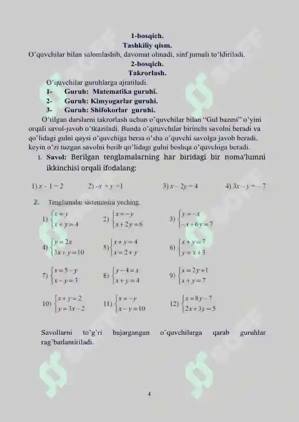 GEOMETRIYA OCHIQ DARS 5-SINF 4