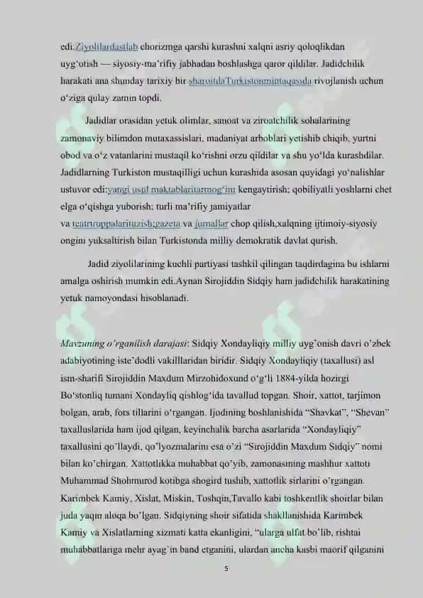 Sirojiddin Sidqiy hayoti va ijodi 4